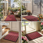 Yimobra Front Door Mat Outside Entrance 29.5x17, Waterproof Heavy Duty Outdoor - Image 6
