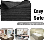 Tanlade Microfiber Cleaning Cloth 6"x6" Cleaning Rags Reasonable Kitchen Towels - Image 5