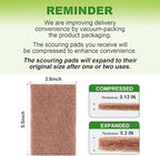 Natural Sisal Non-Scratch Scouring Pads, Garage and Outdoors, Cellulose - Image 7