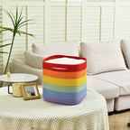 3 Pack Storage Cubes 11 Inch Cotton Rope Woven Baskets - Image 4