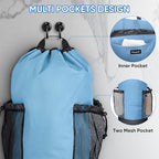 BALEINE 120L Laundry Bag Backpack, 900D Oxford Fabric Large Travel Laundry Bags - Image 3
