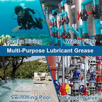Faucet O-Rings Grease Silicone Lubricant Pool Lube Tube - Image 5