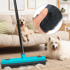 MAVRIZ Pet Hair Removal Broom Carpet Rake Rubber Broom - Image 2