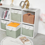 13 x 13 Inch Extra Large Storage Cubes, 6 Pack Cube Storage Bins - Image 5