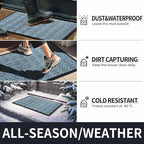Yimobra Large Door Mat Outside Entrance 47x32, Waterproof Heavy Duty Outdoor - Image 5