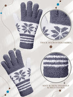 Patelai 3 Pairs Microfiber Plant Dusting Gloves Leaf Cleaning Gloves - Image 3