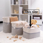 Medium and Large Woven Basket//With Handle, Used - Image 9
