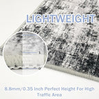 IOHOUZE Abstract Runner Rug 2x7 Ft Washable Runners - Image 5