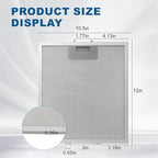 Range Hood Filter Replacement 12" x 10.5"W10169961A - Image 3