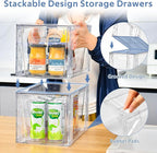 Plastic Drawers Storage, Acrylic Storage Bins - Image 6