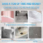 Tub Repair Kit White, Fiberglass Porcelain Repair Kit - Image 3