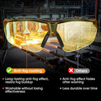 TICONN Anti-Fog Safety Glasses for Men and Women, ANSI Z87.1 Scratch Proof Eye - Image 4