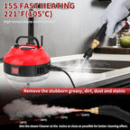 Portable Handheld Steam Cleaner, 2500W High Pressure Steam Cleaner - Image 3
