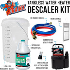 DrainX Tankless Water Heater Flushing Kit Includes Pump, 5-Gallon Bucket - Image 2