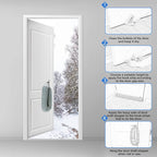 NABOWAN 38" Weighted Under Door Draft Stopper -Triangular Door Draft Blocker - Image 6