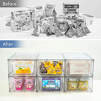 Plastic Drawers Storage, Acrylic Storage Bins - Image 7