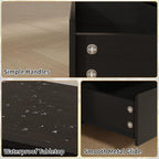 Dresser for Bedroom with 6 Drawers, Wooden TV Stand, Closet Clothes Organizer - Image 6