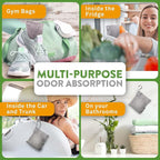Charcoal Odor Absorber for Strong Odor, Bamboo Charcoal Air Purifying Bag - Image 6