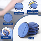 WORKPRO 18-Pack Car Wax Applicator Pads - Image 5