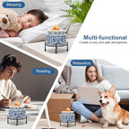 Blue & White Porcelain Pattern Wax Melt Warmer, Ceramic 3-in-1 Electric Candle - Image 8