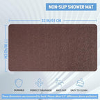 Non-Slip Bathtub Mat, Anti Slip Shower Mat, Fast Drying Bathtub Mats, Foot - Image 2