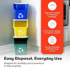6 Gallon Stackable Recycling Bins - Image 4