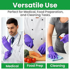 SafeWay Nitrile Disposable Gloves — Multi-Purpose Powder-Free, Medical Use - Image 2