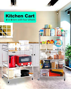 susunnus Stainless Steel Cart - Image 2