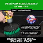 Drillbrush Green Kitchen Drill Brush Set – Drill Powered Cleaning Tools - Image 3