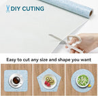 Shelf Liner Non Adhesive, 12 Inch x 10 Feet Cabinet Liners - Image 4