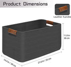 Large Collapsible Laundry Basket, Clothes Hamper - Image 2