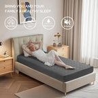 BEDLORE Waterproof Mattress Protector, Noiseless Twin XL Size Mattress Pad - Image 3