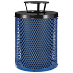Global Industrial Outdoor Diamond Steel Trash Can by GlobalIndustrial