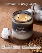 M&SENSE Vanilla Leather Scented Candles - Image 3
