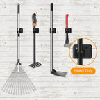 4 Pack Stainless Steel Broom Holder Wall Mount - Image 6