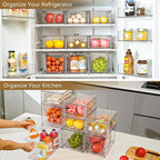 6Pack Stackable Kitchen Storage Organizer, Pantry Organizers and Storage - Image 4