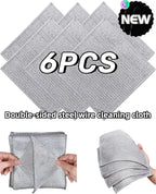 Stainless Steel Scrubber and Cleaning Rags - Image 6