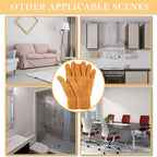 Patelai 3 Pairs Microfiber Plant Dusting Gloves Leaf Cleaning Gloves - Image 7