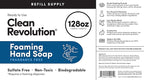 Clean Revolution Foaming Hand Soap Refill Supply, Moisturizing & Eco-Friendly - Image 10