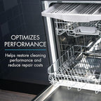 Glisten Dishwasher Cleaner, Removes Limescale, and Grease, Lemon Scent - Image 5