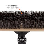 SWOPT 18" Premium Rough Surface Push Broom Head - Image 8