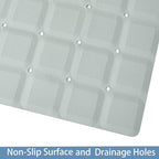 Foldable Silicone Bathtub Mat: Jumbo Size Heavy Duty Safety Bath Mat - Image 3