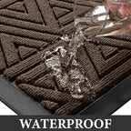 Yimobra Large Door Mat 47x32, All-Weather Waterproof Non-Slip Welcome Matt - Image 7