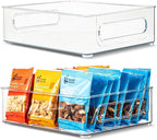 Plastic Food Storage 2 pack Clear Container Bin by primebox