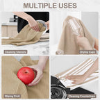 Homaxy Premium Kitchen Towels, Large Cotton 380 GSM Kitchen Hand Towels - Image 4