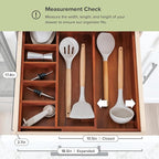 KitchenEdge Adjustable Kitchen Drawer Organizer - Image 4