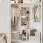 StorageWorks 6-Shelf Hanging Closet Organizer, Hanging Shelves - Image 2