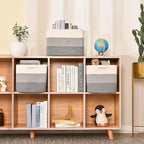 Storage Baskets for Organizing Shelves, Woven Cotton Rope Baskets for Storage - Image 4