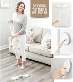 Quick Shine Ultimate Gold Clean + Polish Mop Kit | All-in-One 11 Pc Kit - Image 4