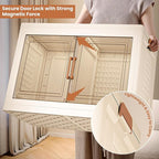376QT/94Gal 2 Layers Stackable Storage Bins - Image 8